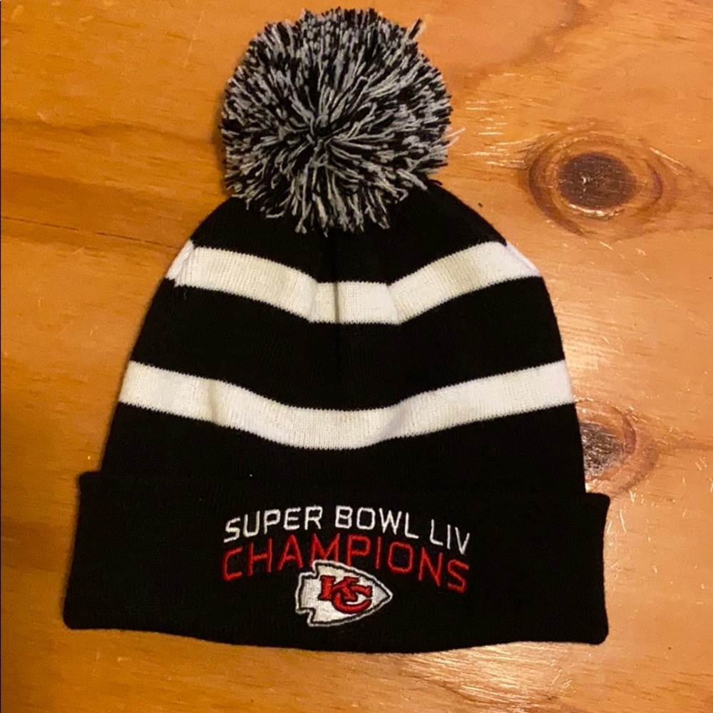 Super Bowl Champions KC Chiefs beanie hat 🏈